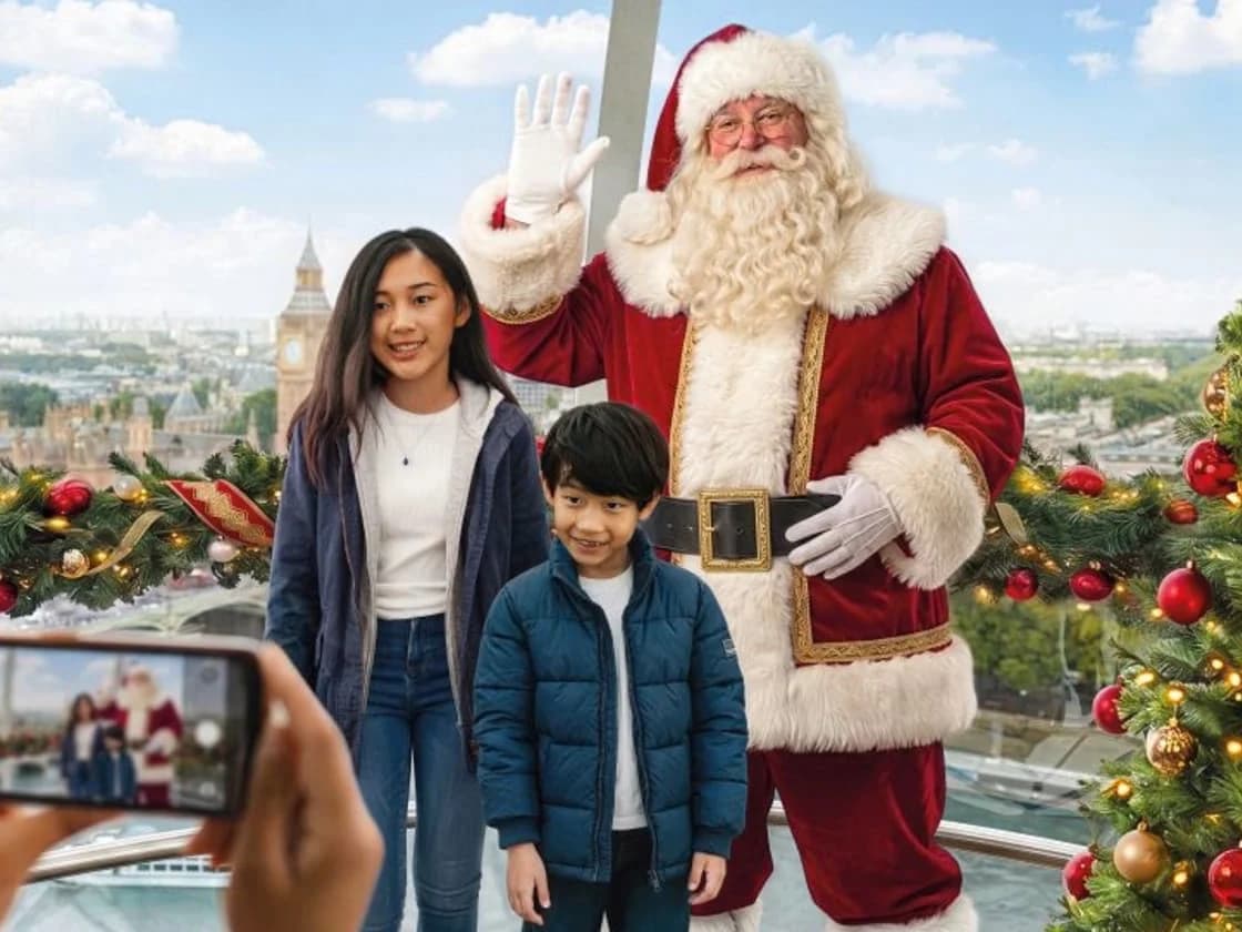 Santa in the Sky
