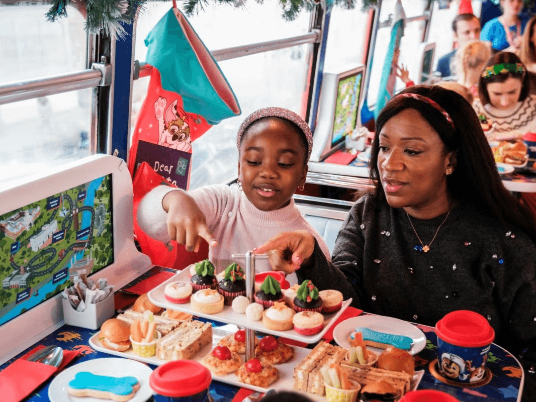 PAW Patrol Christmas Lights Bus Tour