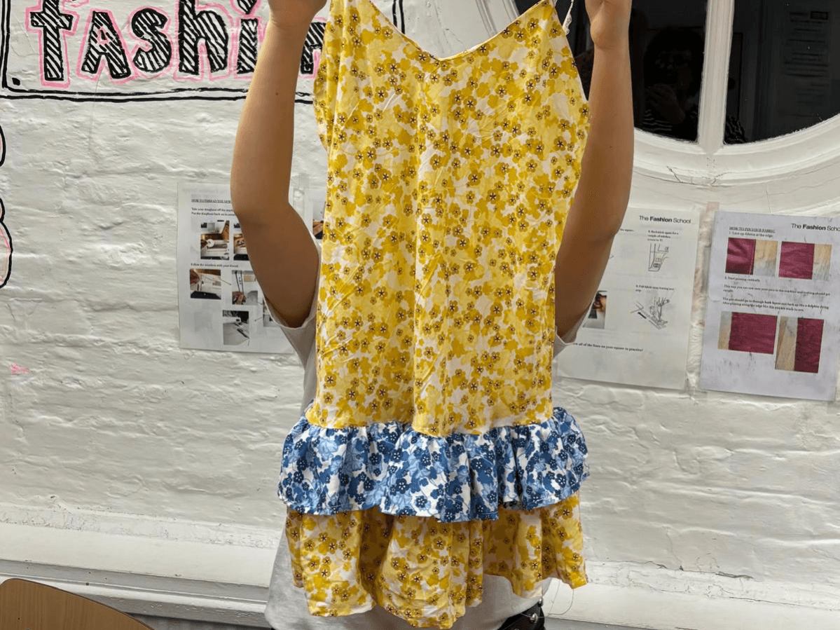 Make A Waterfall Dress