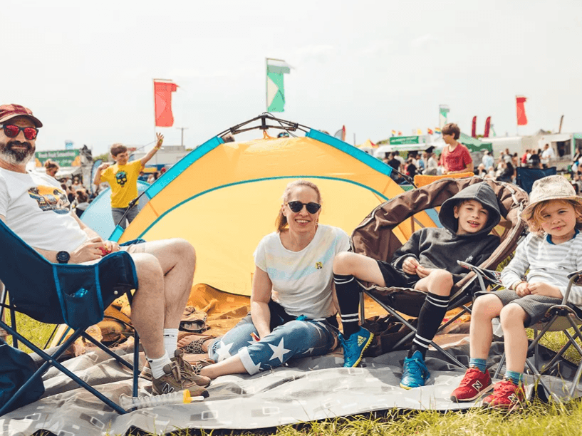 Weekend Camping at Together Again Festival