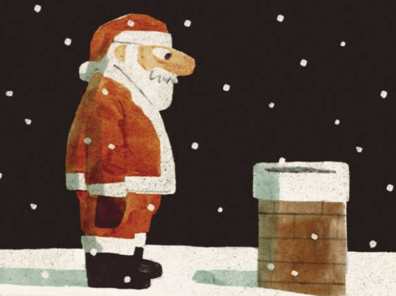 How Does Santa Go Down The Chimney