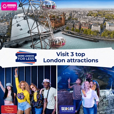 Save up to 61% on Multi-Attraction Tickets
