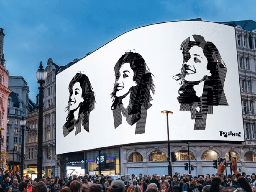 TOGETHER Piccadilly, Piccadilly Lights