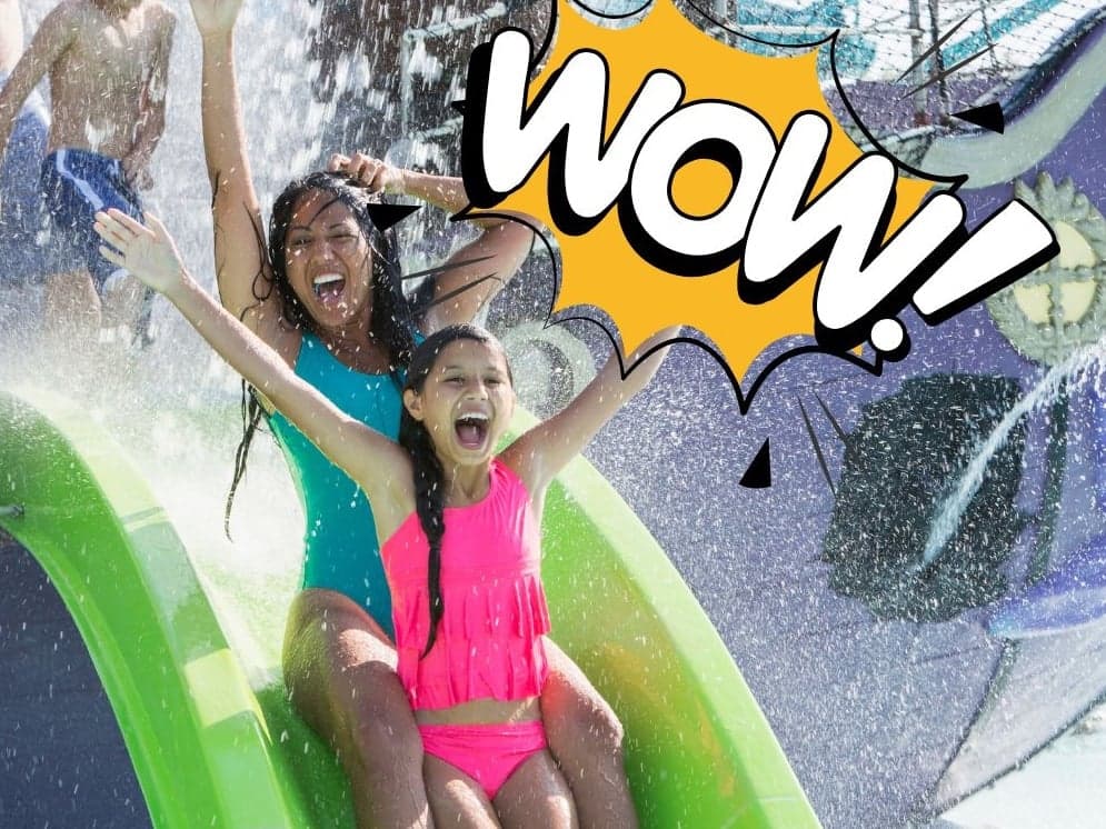 Coral Reef Waterworld Waterpark FUN!