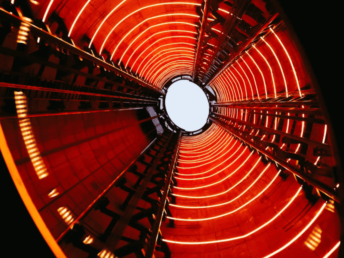 The Chimney Lift at Battersea Power Station